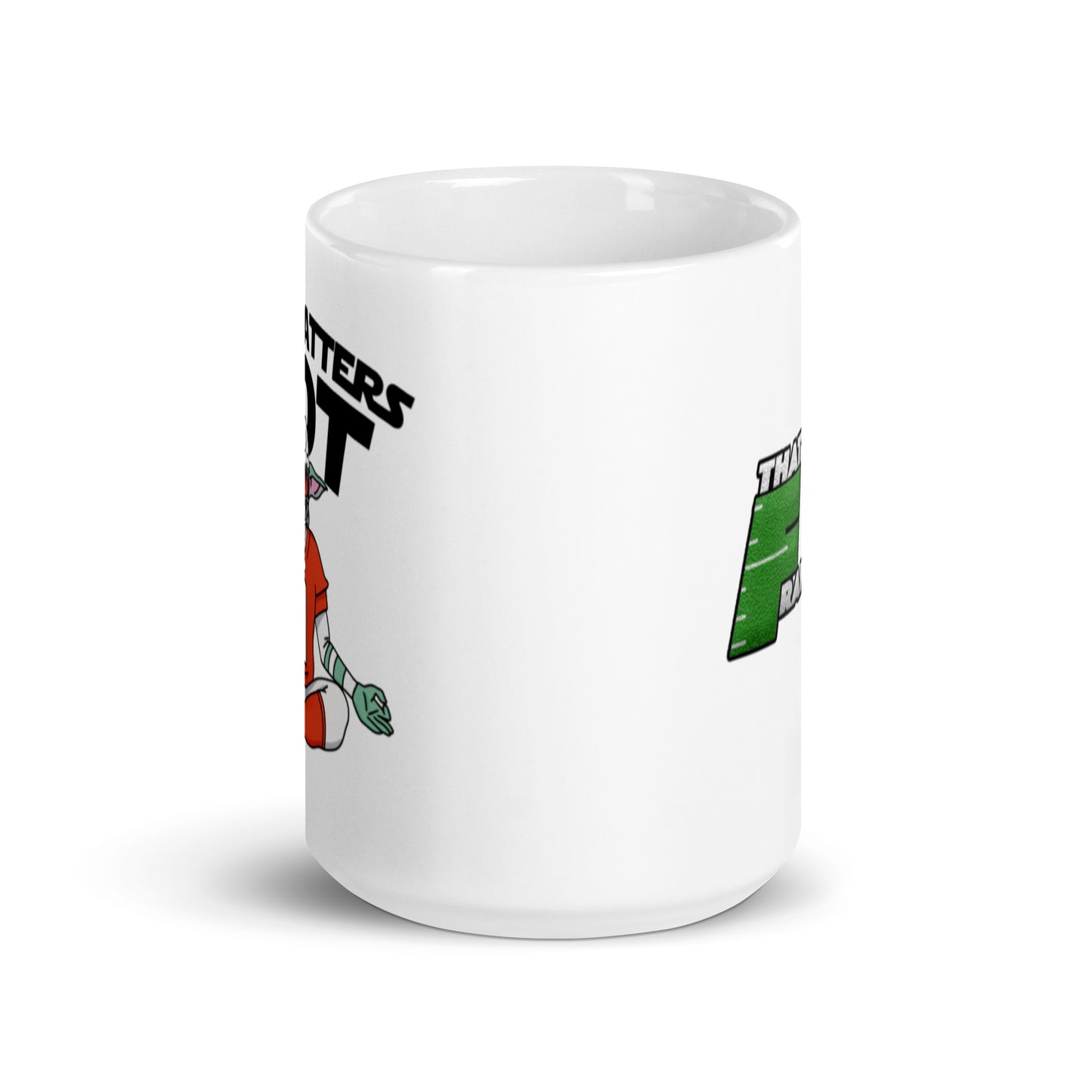 TFG "Size Matters Not" White Glossy Mug