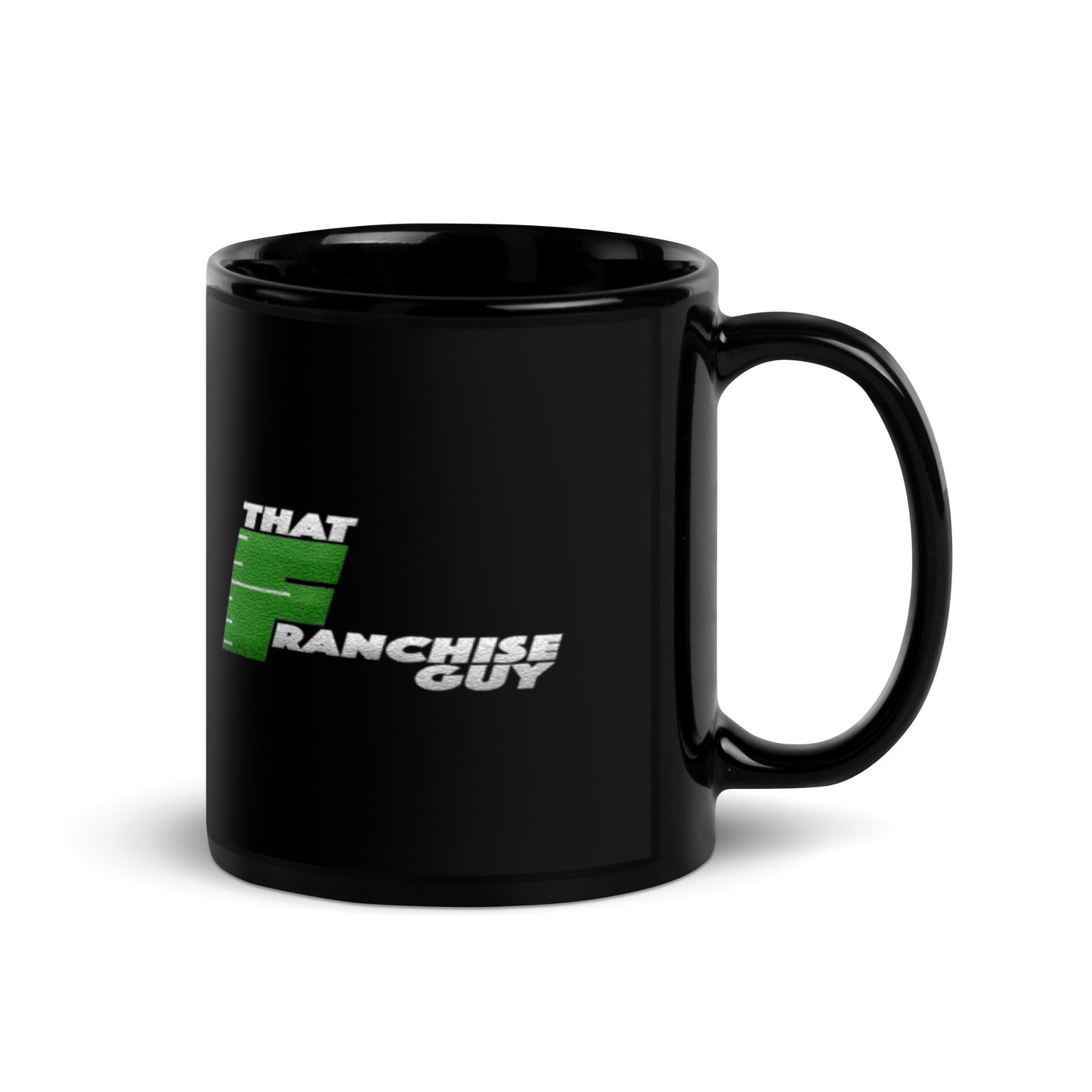 TFG "Logo" Black Glossy Mug - That Franchise Guy