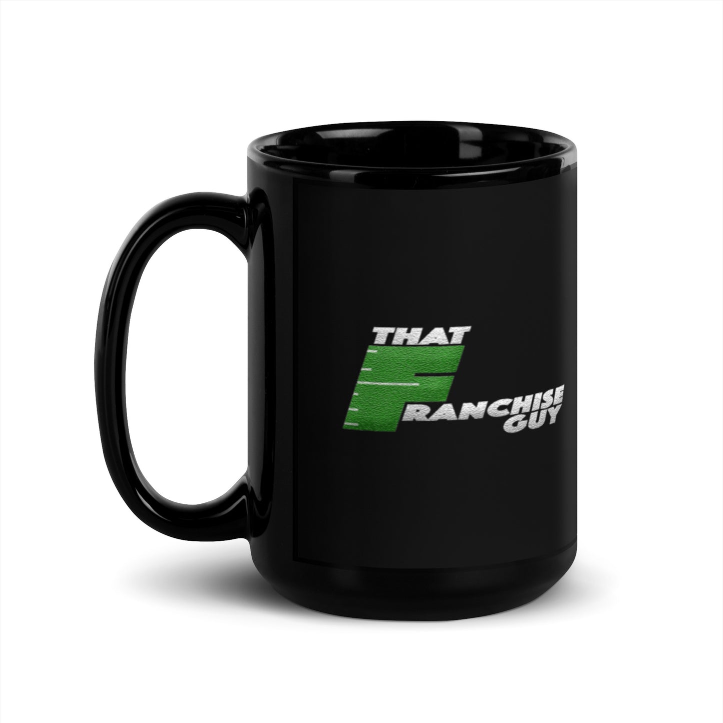 TFG "Logo" Black Glossy Mug - That Franchise Guy